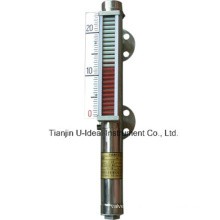 Uhc-Magnetic Flapper-Level Transmitter-Plastic Column Painel de alumínio para alta temperatura